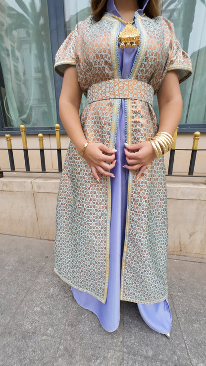 CAFTAN SULTANA (LIVRAISON GRATUITE )