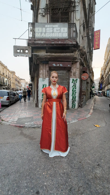 CAFTAN SULTANA (LIVRAISON GRATUITE )